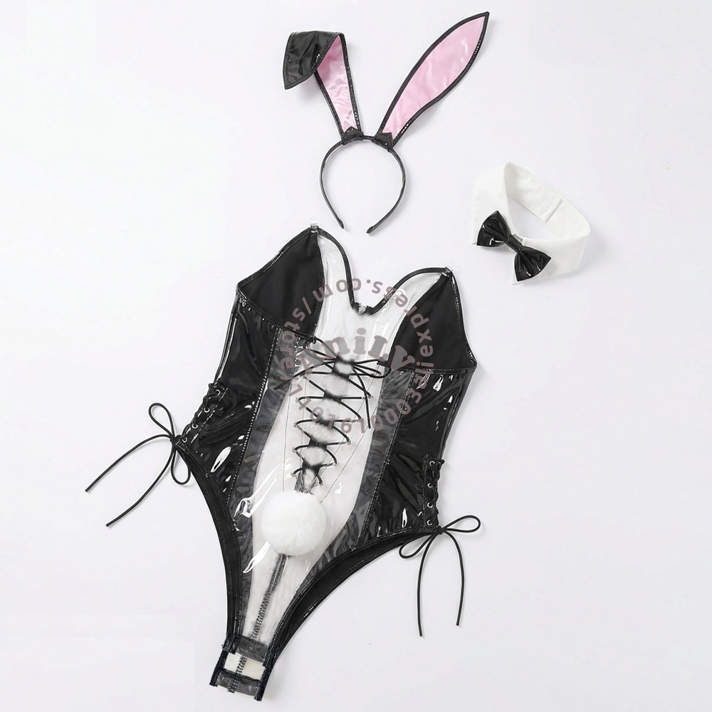 Garter Belt Set - AniLV Anime Bunny Girl Seragam Pelayan