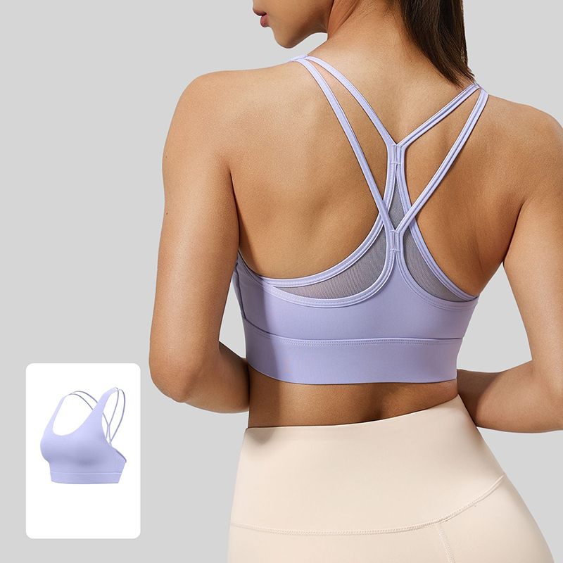 Sports Bra High Impact - Bra Yoga Wanita Seksi 2026 dengan