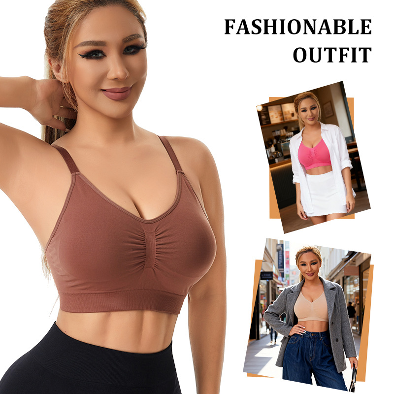 Bra Olahraga Wanita Tanpa Kawa - Bralette Wireless Soft ulasan dan harga